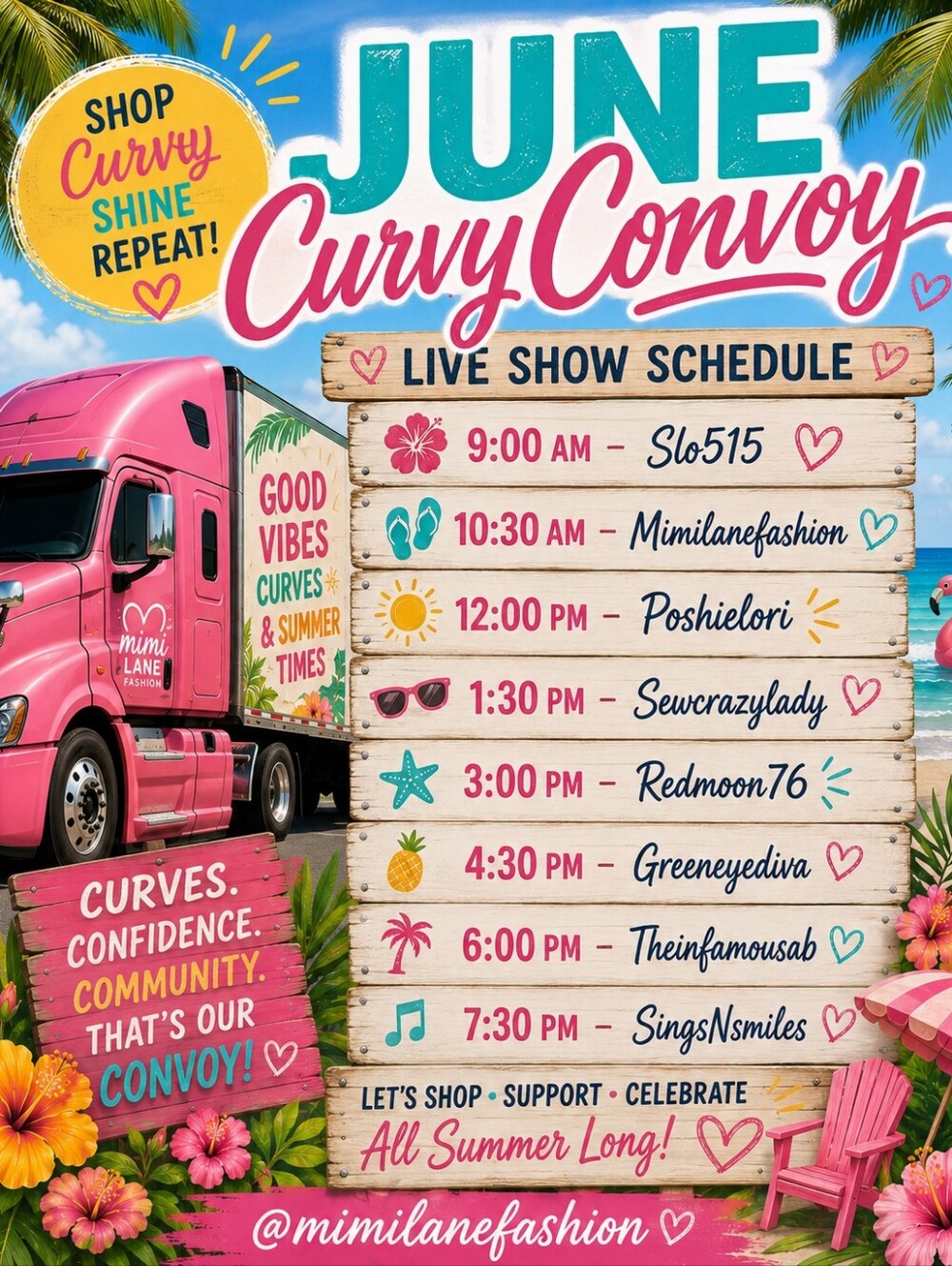 May Curvy Convoy Kick Off At 8am Est May 31. - Picture 4 of 4